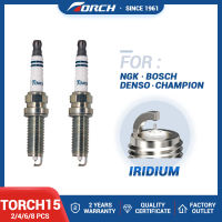 2-8PCS Replace for 91215 DILKAR7C9H for NISSAN 22401-1KC1C 22401-1KC7C Spark Plugs Torch15 Double Iridium Car Candles Power