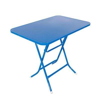 "Buy now"โต๊ะพับเหล็กเหลี่ยม KASSA ขนาด 91.5x 60.5 x 76.5 ซม. สีน้ำเงิน*แท้100%*