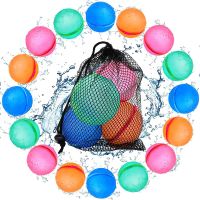 Self Sealing Water Balloons Reusable Water Balloons  Happy Splash Bombs  Balls for Kids Adults Outdoor Activities Toy Balloons