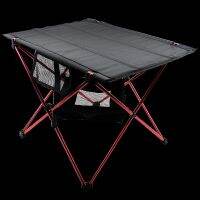 Ultra-light portable oxford cloth camping folding table with aviation aluminum alloy bracket