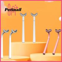 PETINAIL ขนตาปลอมที่ประทับรูปธรรมชาติแบบทำมือสวมใส่ง่ายต่อการจำลองสติกเกอร์มาสคาร่าเครื่องมือแต่งหน้าขนตาปลอมอายไลเนอร์ซีลขนตา