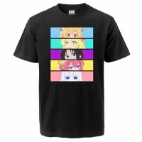 Summer 2021 Male Miss KobayashiS Dragon Maid Anime Tshirt Harajuku Top Tees Mens Short Sleeve Printing Short Sleeved