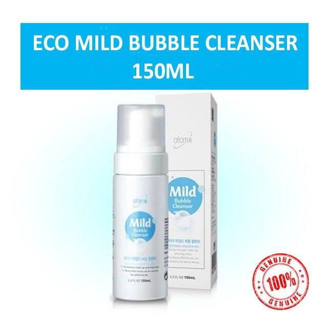 Korea Atomy Eco Mild Bubble Cleanser 温和泡沫洁面慕斯 150ml Lazada