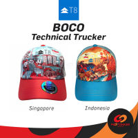 T8 BOCO Technical Trucker หมวกวิ่ง