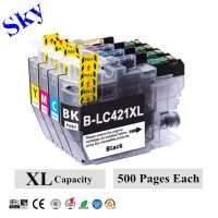 LC421 LC421XL Compatible Ink Cartridges For Brother DCP-J1050DW MFC-J1010DW DCP-J1140DW , High Capacity Cartridge