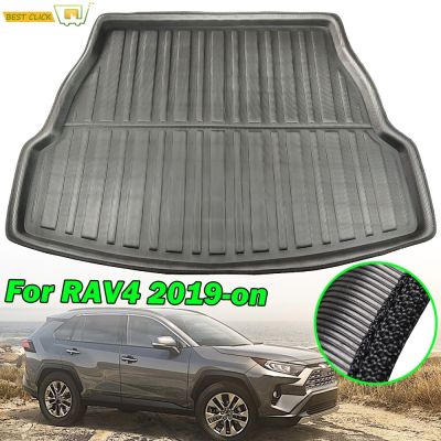 【YF】 For Toyota RAV4 2019 2020 XA50 Rear Cargo Liner Boot Tray Trunk Mat Luggage FLoor Carpet Waterproof All Weather