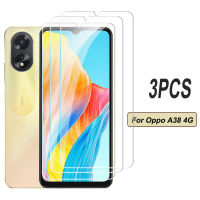 1-3ชิ้นกระจกเทมเปอร์สำหรับ Oppo A38 A58 A78 OppoA38 4G 5G 2023ป้องกันความใสระดับ HD ฟิล์มเลนส์กล้องถ่ายรูป9H ปกป้องหน้าจอกระจกโปร่งแสง