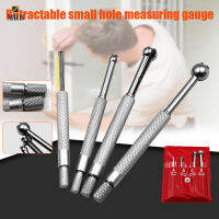 4pcs/Set Adjustable Carbon Steel Telescopic Gauge Set 3-13mm Manual Measurement Tools