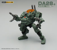 MFT DA28S DA-28S Transformation Diaclone Powered-Suit Power Suit สีดำ Mech Solider Lost Planet Action Figure Collection ของเล่น