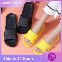 2023 Summer Thick Platform Bathroom Home Slippers Women Fashion Soft Sole EVA Indoor Slides Woman Sandals Non-slip Flip Flops