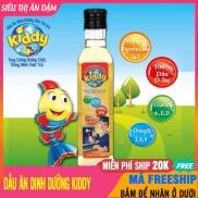 Dầu Ăn Cho Bé Ăn Dặm KIDDY Giàu Dha, Trẻ Thông Minh Hơn, Không Béo