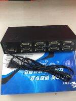 BOX VGA SPLITTER 8 Port (เข้า 1 ออก 8จอ)สัญญานดีทนทานได้มาตรฐาน