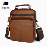 Hot 2023 Men S Messenger กระเป๋าหนังแท้ Crossbody S สำหรับ Man Vintage Cowhide ไหล่ขนาดใหญ่ความจุกระเป๋าถือคุณภาพสูง