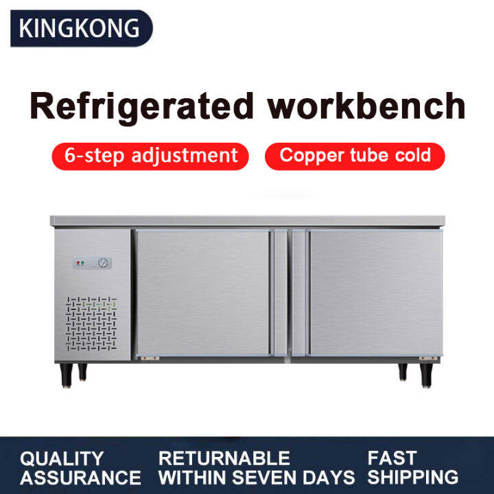 Kingkong Refrigerated worktable freezer commercial freezer large