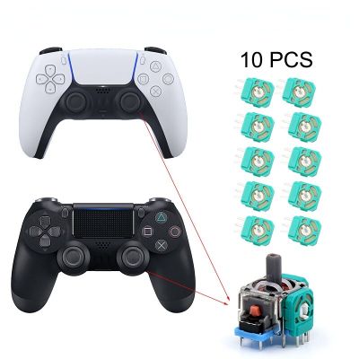 10 Pcs for PS4/PS5 Controller Joystick Potentiometer 3D Joystick Buttons PS5 Joystick Side for XBOX ONE Replacement Joystick