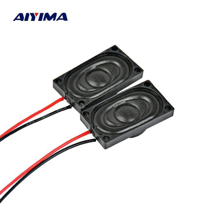 aiyima-ลำโพงลำโพงแบบพกพาคอมพิวเตอร์ขนาดเล็ก10ชิ้น15x25mm-8โอห์ม1วัตต์แบบทำมือลำโพงลำโพงมินิสำหรับแล็ปท็อป