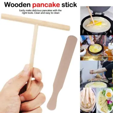 Crepe Spreader Pancake Cooking Utensils Kitchenware Spreading Tools Rake  Batter Distributor Pancake Spatula for Pancakes Cooking