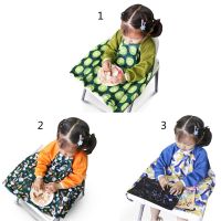 【CW】 Baby Bib Anti-dirty Integrated Dining Table Cover Newborn Gown Infants Toddler Self-Feeding Apron