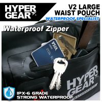 Hypergear V2 Waist Pouch Bag Large Outdoor Bag Multi Waterproof Waist Pouch Limited Fast Slot Durable Hyper Biker Bag