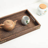 Nesting Pallet Tray Paulownia Serving New Ho Rectangular Kitchen Food Home Handles Storage Tool Dessert Retro Wooden Tea