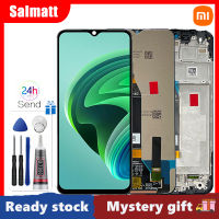 Salmatt จอ LCD แบบดั้งเดิมสำหรับ Redmi 10 5G/11E หน้าจอดิจิตอลสัมผัสหน้าจอ LCD แทนการประกอบสำหรับ Redmi 10 5G/11E 22041219G หน้าจอ22041219C 22041219NY