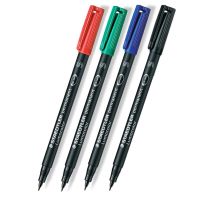 STAEDTLER 313s Permanent Marker Pen Waterproof Oil Paint Fine Tip Wallet Black Blue Green Red Draw for CD Graffiti Metal Glass Highlighters Markers