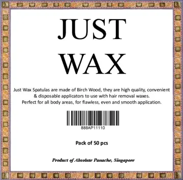 Waxing Applicator Sticks,50Pcs Eyebrow Wax Stirring Stick Wooden Craft  Sticks Wax Spatulas Applicator For Face And Small Hair Removal Sticks Black