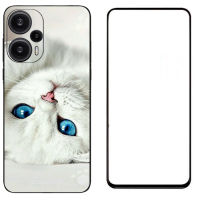 Glass film Cases for  Redmi  NOTE 12 TURBO POCO F5  Soft TPU Case Phone Back Cover for  Redmi NOTE 12 TURBO POCO F5 Bags