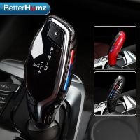 Betterhumz For BMW Series 5 G30 G31 G01 G02 G32 X3 M Carbon Fiber ABS Car Gear Shift Knob Cover Trim Auto Interior Accessories