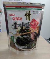 สาหร่ายโรยข้าว สาหร่ายเกาหลี ( ล็อตใหม่) สินค้าขายดี돌자반-삼부자 70g SAM BU JA SEAWEED 70g และ 500g สาหร่ายปรุงรส ผสมงาขาว 돌자반 볶음 พร้อมส่ง