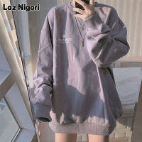 Laz Nigori Hoodies &amp; Sweatshirts สำหรับผู้หญิง,ใหม่ผ้าฝ้ายบาง Ins สไตล์เกาหลีหลวมเสื้อแจ็คเก็ตนักเรียนเสื้อกันหนาว