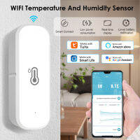 Loyyer 2023 Tuya WiFi/ZigBee เซ็นเซอร์วัดอุณหภูมิความชื้นอัจฉริยะบ้านไฮกรอมิเตอร์ภายในอาคารควบคุมแอปชีวิตอัจฉริยะ