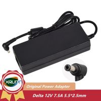 Genuine Delta DPS-90AB-3 DPS-90FB A 12V 7.5A 90W 5.5x2.5mm AC Power Adapter Charger For QNAP TS-451 NAS Server HU10065-110687 New original warranty 3 years