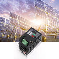 อินเวอร์เตอร์พลังงานแสงอาทิตย์ 0.75KW VFD DC ตัวแปลงความถี่ไฟฟ้าโซลาร์เซลล์