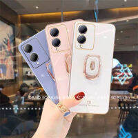 ใหม่ เคส Phone Case VIVO Y17s VIVOY17s 4G INS เคสโทรศัพท์ ที่สร้างสรรค์น่ารักแบบนิ่มแนวโน้มแฟชั่นเรียบง่ายพร้อม2023ใส่รูปหมีการ์ตูน Cover