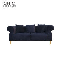 Chic Republic ZONATA/2,โซฟา 2 ที่นั่ง - สี น้ำเงินเข้ม