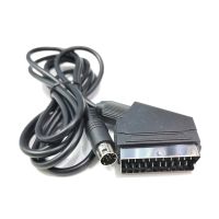 สายเคเบิลนำแสงRGBสการ์,สายนำแสงสำหรับเซก้า-เมกะไดรฟ์2-เจเนซิส2 Megadrive 2 MD2 RGBสายนำแสงสีเทา1.8เมตร