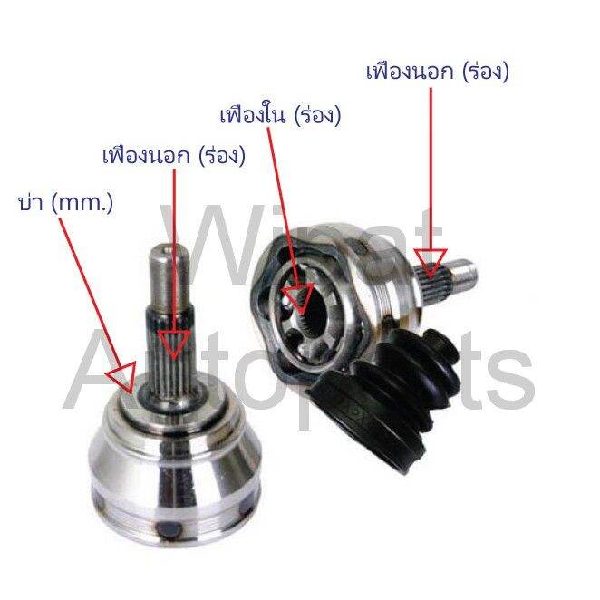 หัวเพลาขับตัวนอก-ยี่ห้อ-nkn-made-in-japan-สำหรับรถ-toyota-หลายรุ่น