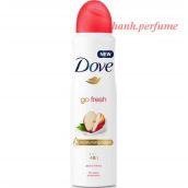 Xịt Khử Mùi Nữ 150Ml Dove Go Fresh Táo.
