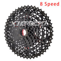 ซันไชน์สีดำเทปคาสเซ็ต K7 8โวลต์ความเร็ว MTB Freewheel 404246ครั้งเฟืองจักรยานสำหรับ Shimano Deore SRAM เทปคาสเซ็ต