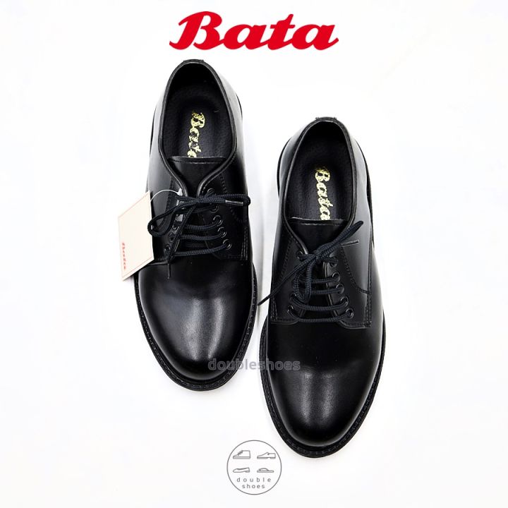 bata-บาจา-รองเท้าหนังนักเรียน-คัทชูทางการ-แบบผูกเชือก-สีดำ-821-6782-ไซส์-2-12