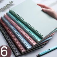 Retro Coil Notebook Literary Exquisite A5 Simple College Students Thicken Ins Wind Classroom Notebook Note Books Pads