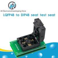 Qfp48กับซ็อกเก็ตทดสอบ Ic Dip48มีขนาด0.5มม. มี Lqfp48สำหรับอะแดปเตอร์โปรแกรม Dip48/Tqfp48ไปยัง Dip48adapter