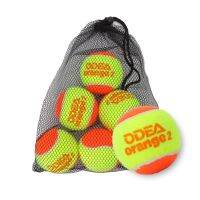 6Pcs Beach Tennis Balls with Mesh ITF Approved 2 Low Compression 50 Kids Transition Training