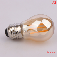 Suiweng โคมไฟระย้าขนาดเล็ก2700K E27ไส้หลอดไฟ LED แนววินเทจ2W 4W 6W G45โกลบแผ่นเรืองแสง