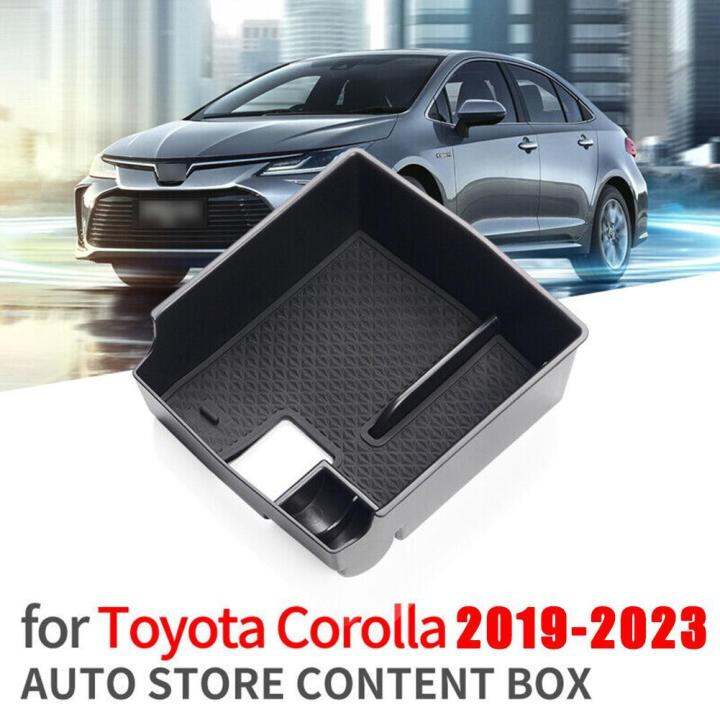 สำหรับ-toyota-corolla-cross-2021-2022-2023-2024-xg10ที่เท้าแขนในรถกล่องเก็บของที่เก็บที่เก็บของไว้ในกล่องใส่ถาดกระเป๋าเก็บบัตร