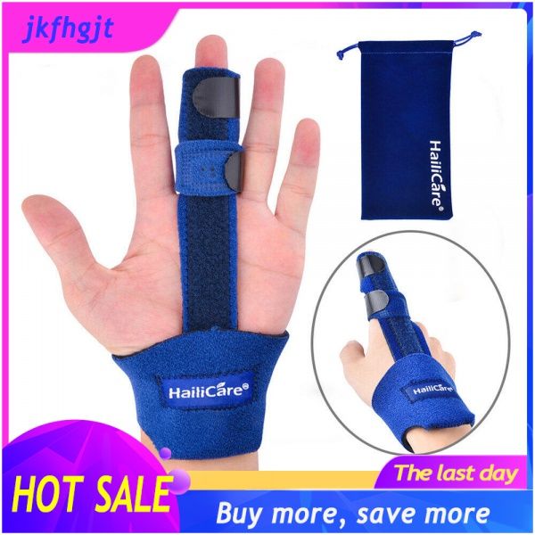 Adjustable Finger Extension Splint Joints Fractures Stabilizer Trigger ...