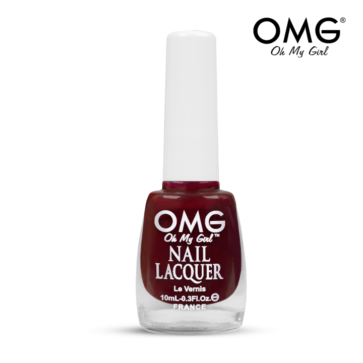 OMG Nail Polish Exactly Red 10mL | Lazada PH