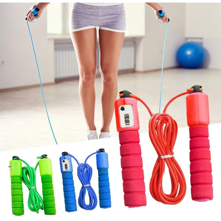 soft-sponge-rope-skipping-w-counting-adjustable-tangle-free-cotton-jump-rope-speed-jumping-training-lose-weight-for-aldult-kid