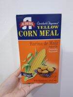 พร้อมส่ง !! Alber Yellow Corn Meal 20 Oz. พิมพ์อัลเบิร์ตอาหารข้าวโพดเหลือง 567 กรัม